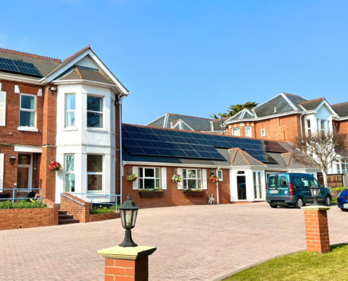 Dove Lodge Care Home Exmouth Outdoors